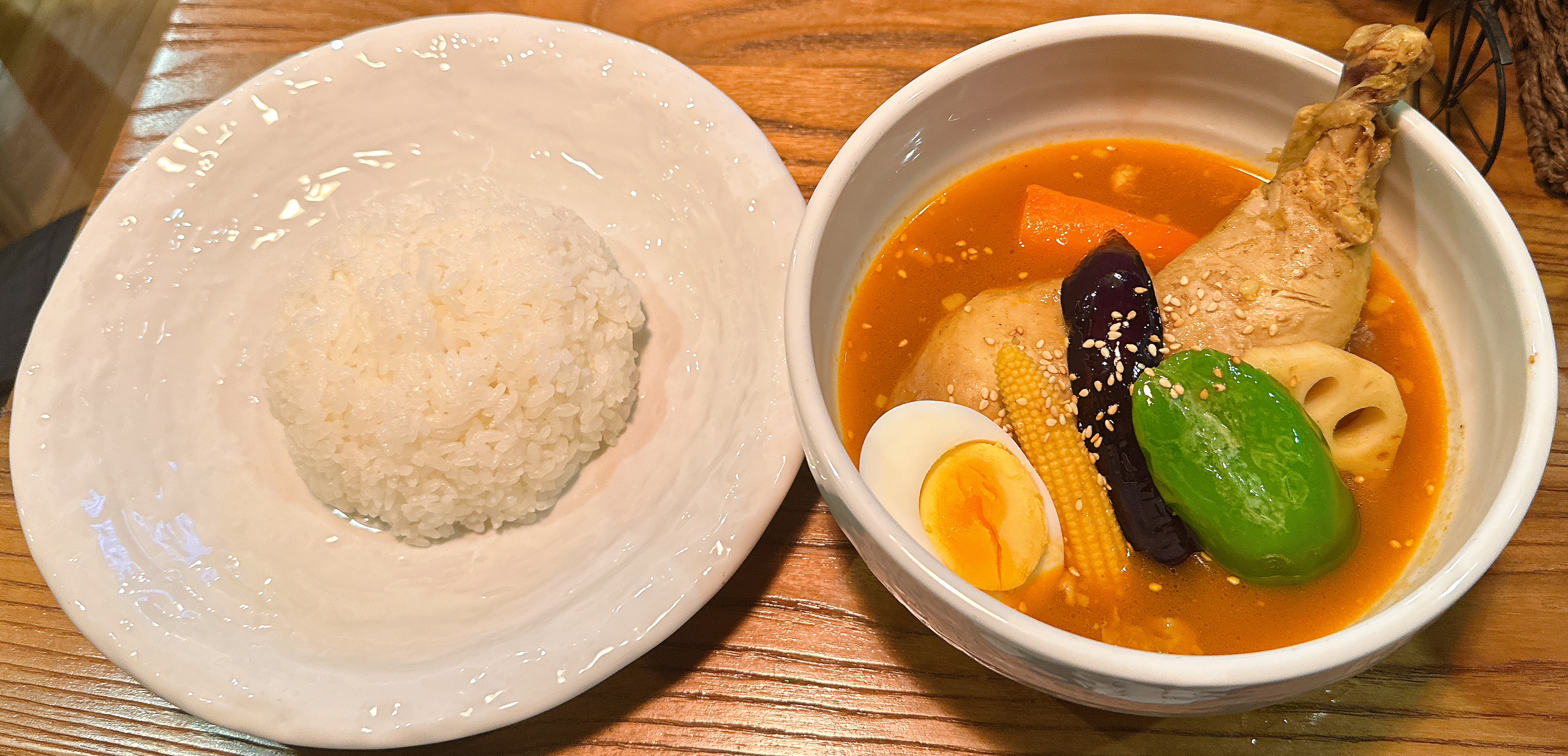 上板橋でアットホームな東京スープカレー！札幌から進出した SHANTi 板橋店 チキンと野菜のスープカリー